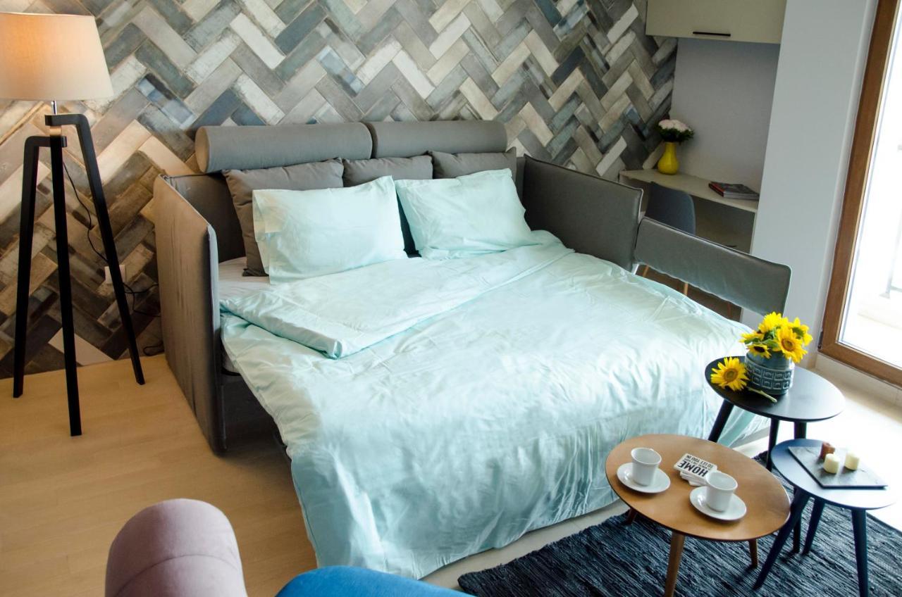 Stylish Studio, Skopje Centre - Private Parking - Panoramic Views Zewnętrze zdjęcie