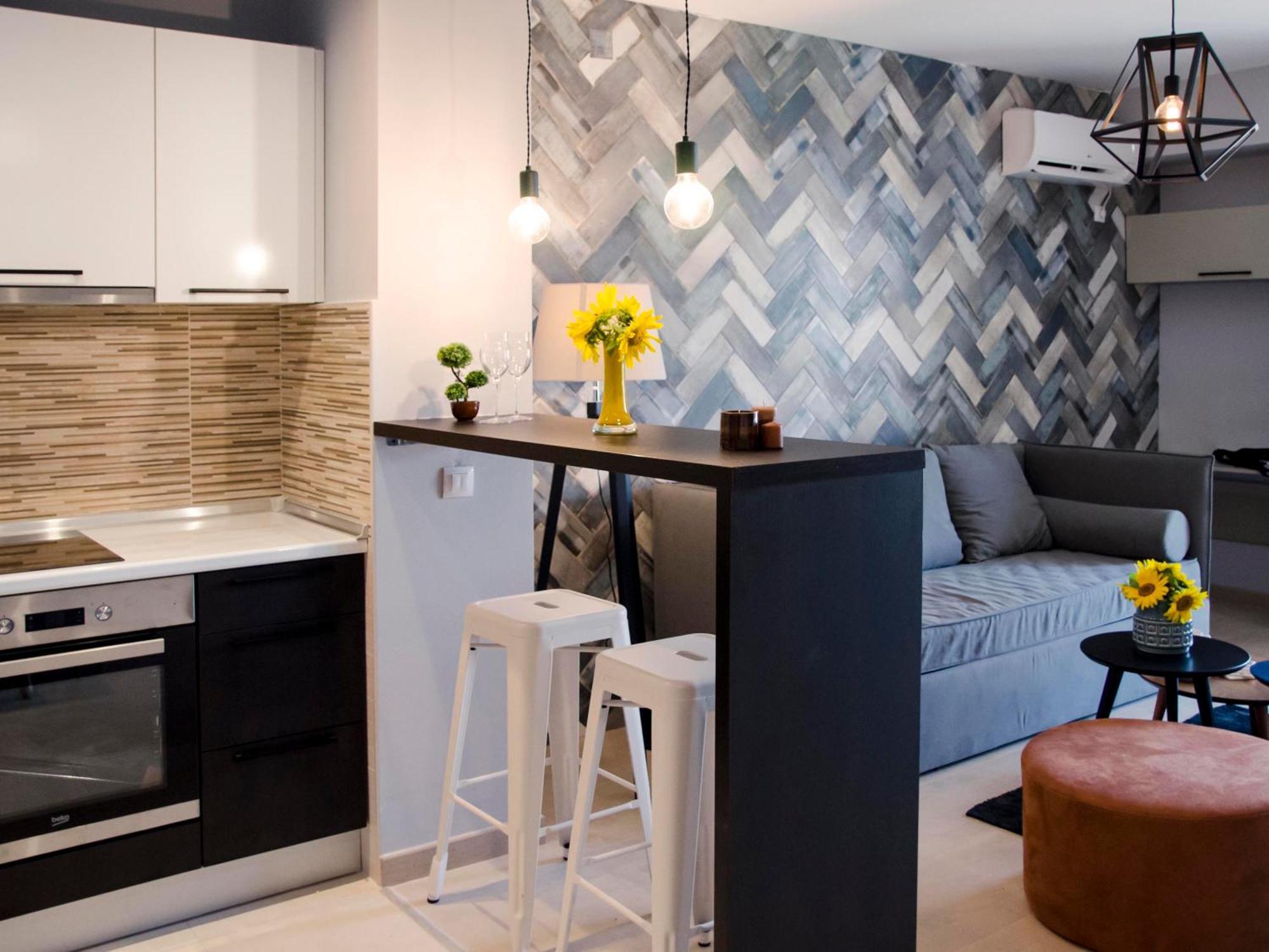 Stylish Studio, Skopje Centre - Private Parking - Panoramic Views Zewnętrze zdjęcie